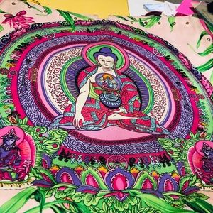 Versace silk one of a kind bag